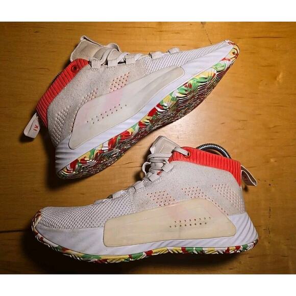 Adidas Dame 5 All Skate Sneakers Mens 5.5 Women's Size 7 Running Basketball - Picture 4 of 8